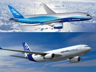 Boeing a depasit Airbus la numarul de comenzi obtinute la Salonul aeronautic de la Bourget