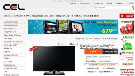 Cea mai mare eroare din comertul online: poti sau nu sa cumperi un televizor cu 49 de lei
