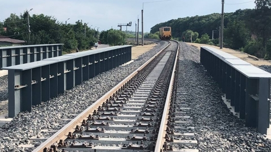 CFR SA a redeschis circulatia feroviara pe podul de la Mogosoaia