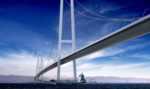 Megastructura: Al patrulea cel mai lung pod din lume se construieste cu otel produs in Romania