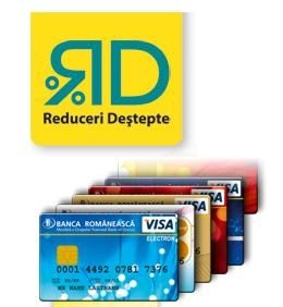 Orice card de la Banca Romaneasca iti aduce Reduceri Destepte fara sfarsit