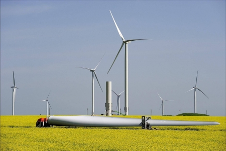 Parcul eolian CEZ a produs aproximativ 35.000 de MW in opt zile de Cod portocaliu