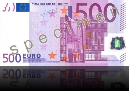 WSJ: BCE va decide oprirea tiparirii bancnotei de 500 de euro